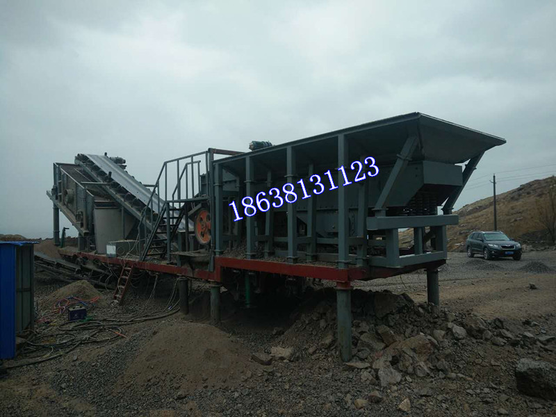 固定式破石頭用的破碎機要不要改成移動式礦山碎石機？